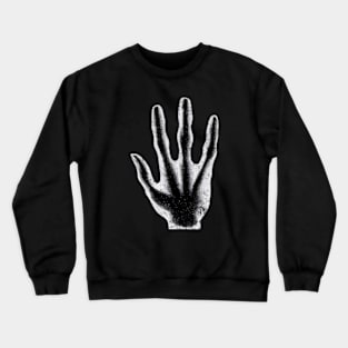 Alien Handprint Crewneck Sweatshirt